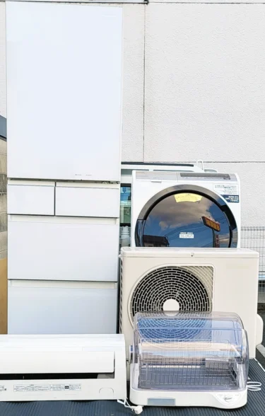【尾道市高須町】大型冷蔵庫、ドラム式洗濯機、エアコンなどの出張買取