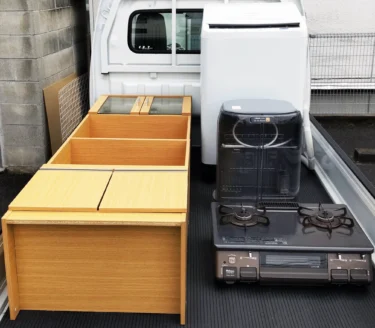 【尾道市高須町】 洗濯機、ガスコンロ、食器乾燥機、食器棚の買取