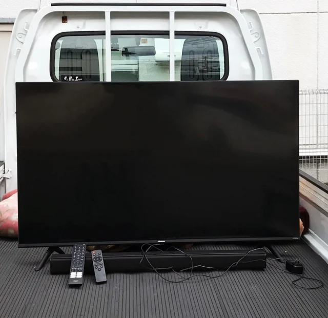 【 三原市宮浦】50インチ液晶テレビの出張買取