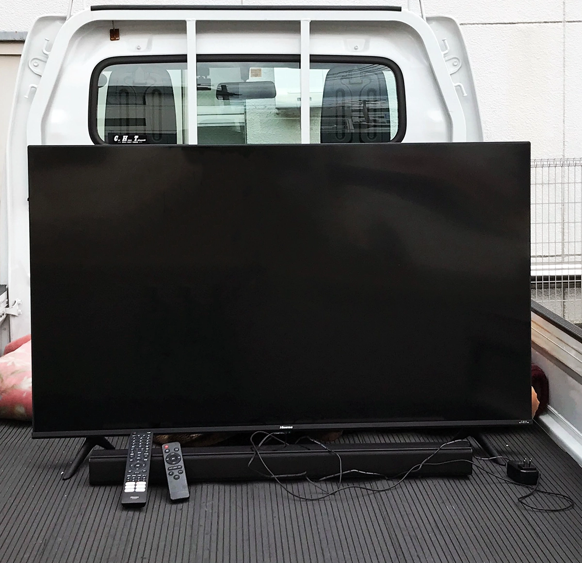 宮浦 出張買取 50インチ液晶テレビ、スピーカー